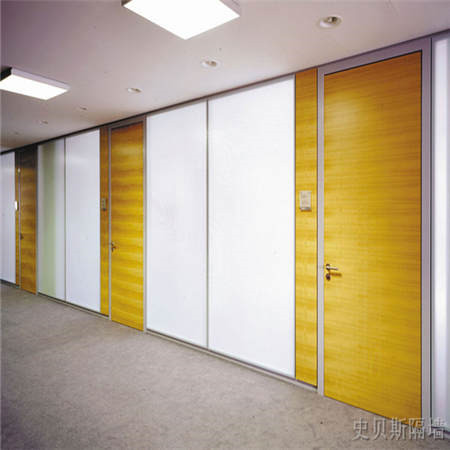 大朗镇办公室双层面板隔断墙